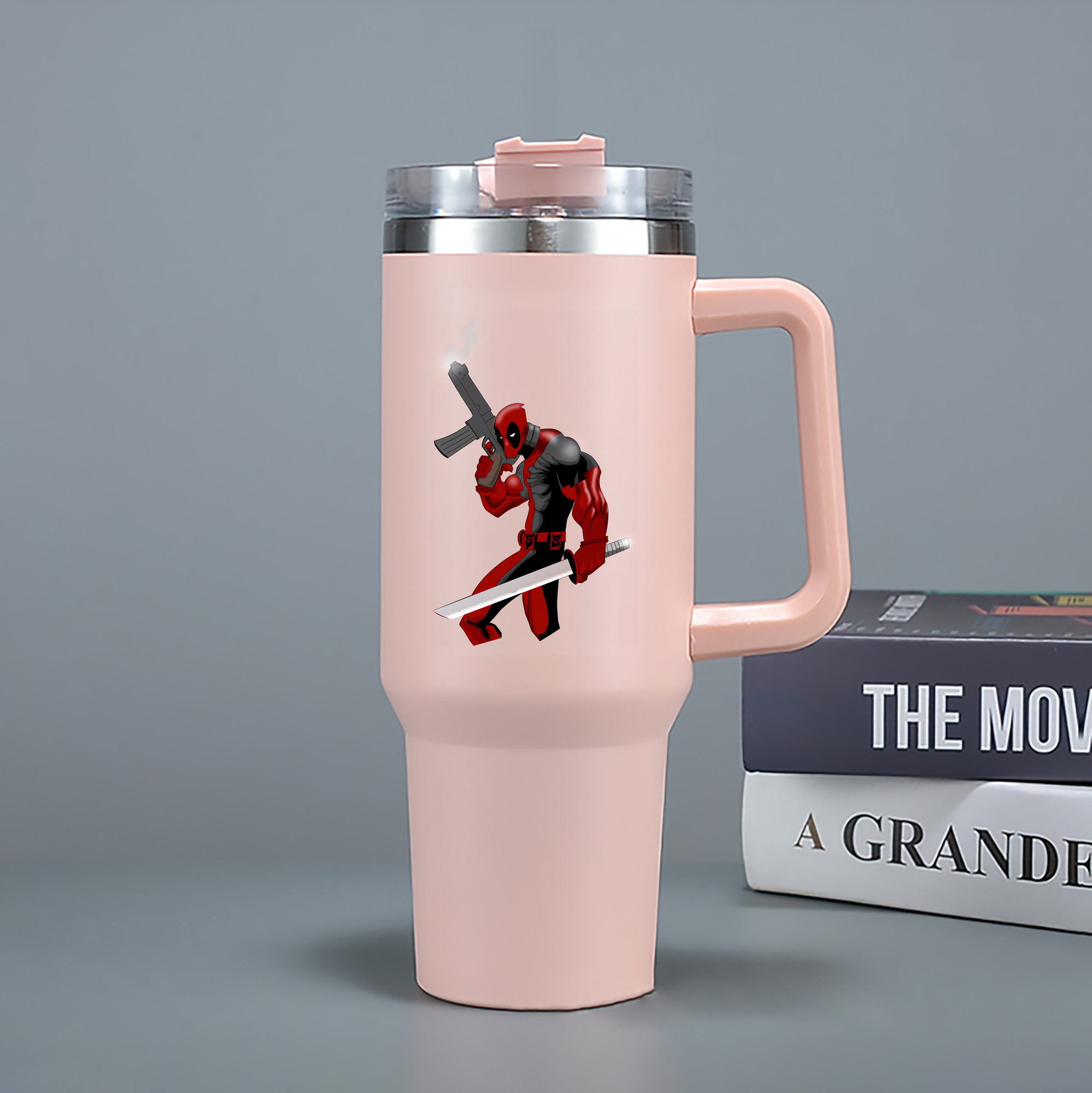 （画像用） Deadpool デッドプール 1200mL車用タンブラー（カラープリント）